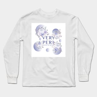 Pantone Color of the year 2022- Very Peri Long Sleeve T-Shirt